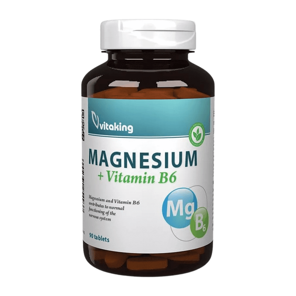 Magnézium Citrát +B6 - 90 tabletta - Vitaking