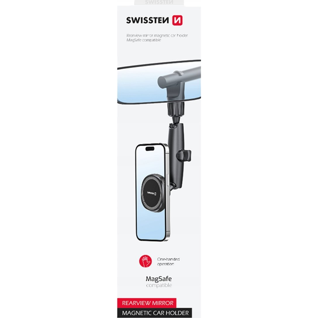 Swissten 65010710 mágneses autós telefontartó, MagSafe (65010710)