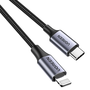 Ugreen 60761 кабел за мобилен телефон Черен 2 м USB C Lightning