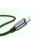 Ugreen 60761 кабел за мобилен телефон Черен 2 м USB C Lightning