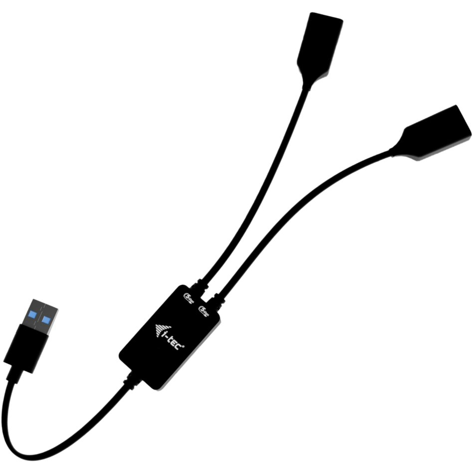 i-tec USB-A Cable HUB 2 port (2× USB-A) (U3CBLHUB2A)