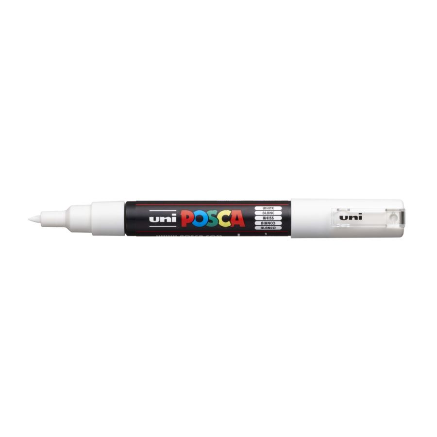 Uni Posca PC-1M dekormarker fehér (PC-1M WHITE(E)) (PC-1M WHITE(E))
