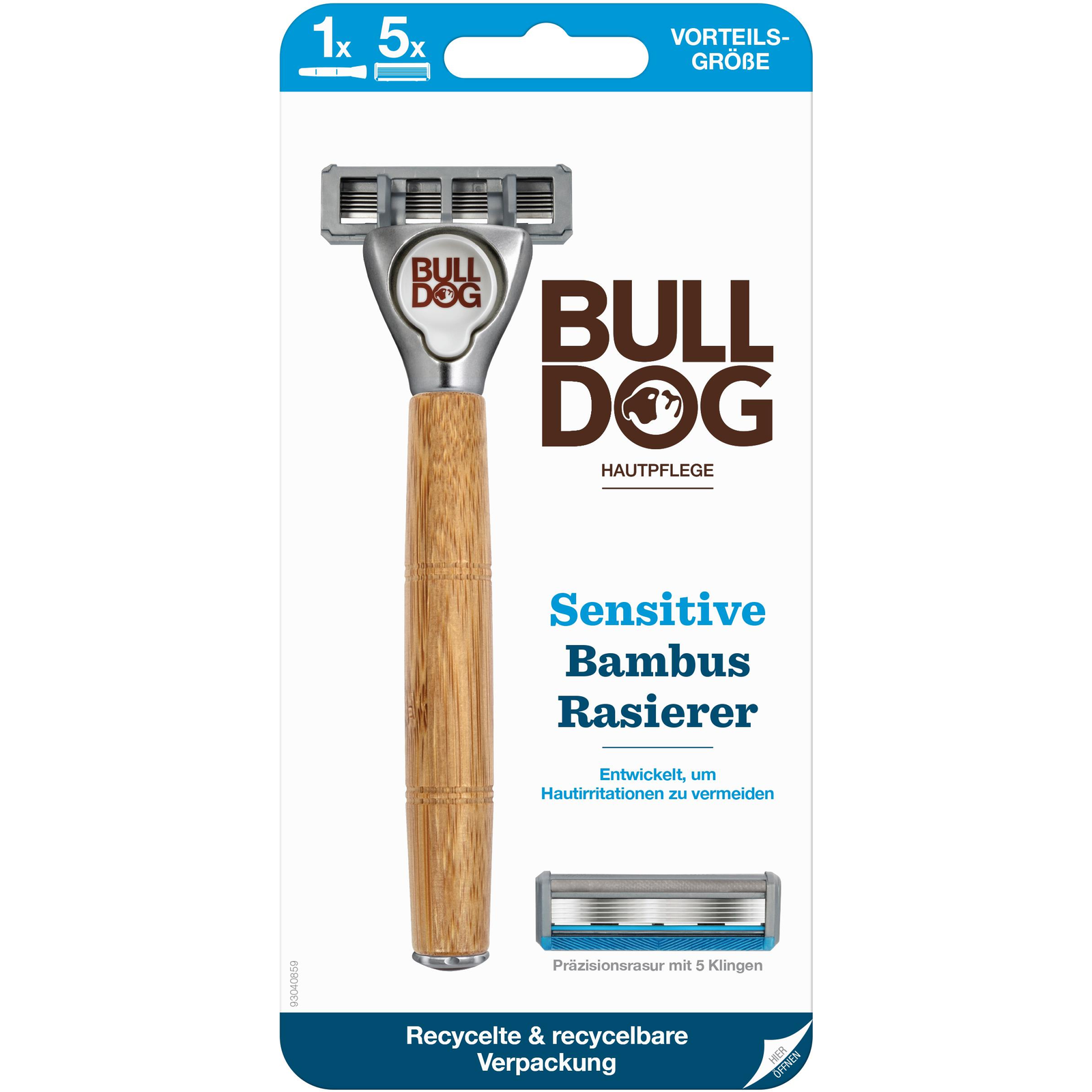 BULLDOG Sensitive + 5 tartalék fej XXL (BDV017)