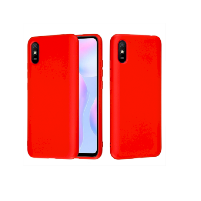 Fusion Elegance Xiaomi Mi 8 Lite Szilikon Tok - Piros (FSN-BC-EF-XM8L-RE)