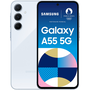 Мобилен телефон Samsung Galaxy A55, 8GB RAM, 256GB, 5G, Страхотно ледено синьо