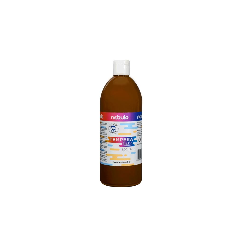 Nebulo folyékony állagú temperafesték 500ml barna (NTF-500-BA) (NTF-500-BA)