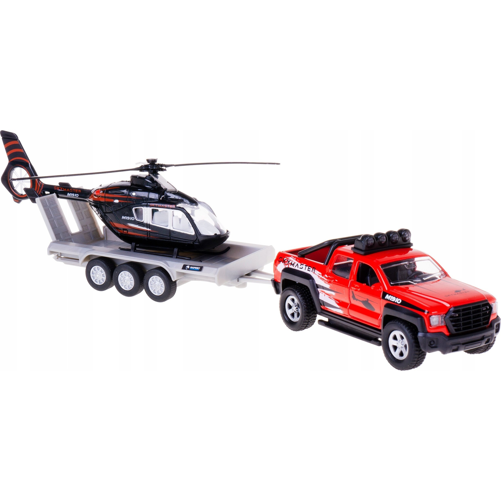 Kids Globe Terepjáró Helikopter Utánfutóval ( )