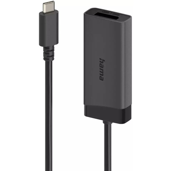Hama 00202034 cavo e adattatore video 0,15 m USB tipo-C HDMI + DisplayPort Nero