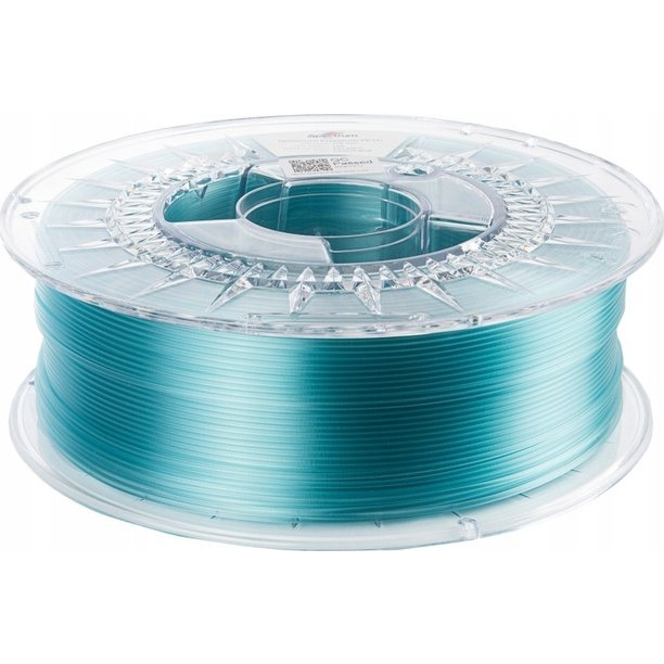 Spectrum Filaments 80733 PET-G Premium 3D nyomtatószál PETG vegyileg ellenálló, ütésálló 1.75 mm 1000 g Jég, Kék 1 db (TIFSC1F11)