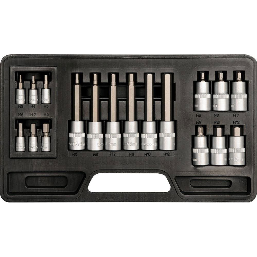 YATO bits készlet 18 darab, imbusz 3-12 mm (5906083977527)