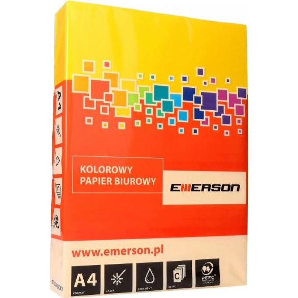 Emerson Papier ksero A4 80g złoty 500 arkuszy