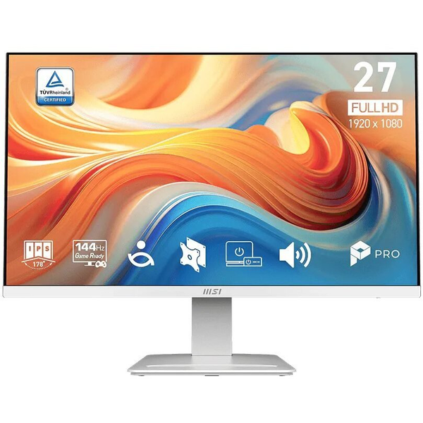 MSI Pro MP273W E14A computerskærm 68,6 cm (27") 1920 x 1080 pixel Fuld HD LCD Hvid