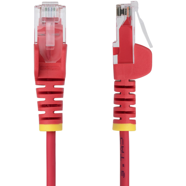 StarTech.com N6PAT300CMRDS netværkskabel Rød 3 m Cat6 U/UTP (UTP)