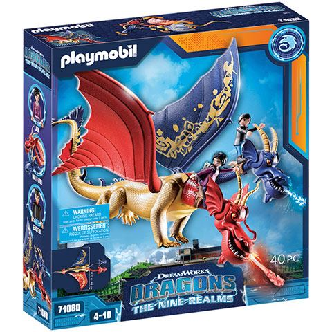 Playmobil: Dragons Nine Realms - Wu & Wei Junnal (71080) (71080P)