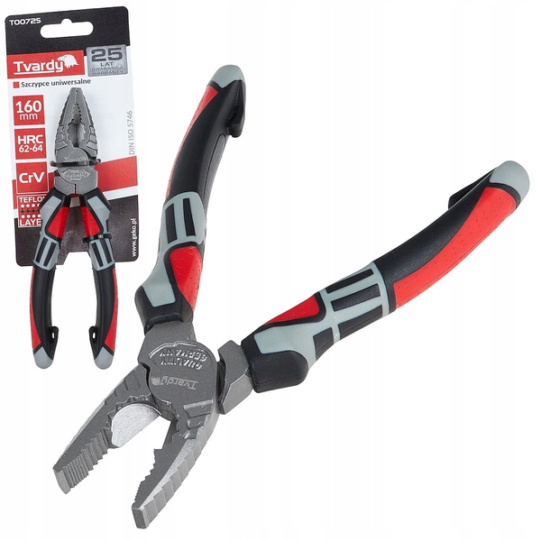 Szczypce uniwersalne 160mm CrV (6/60)