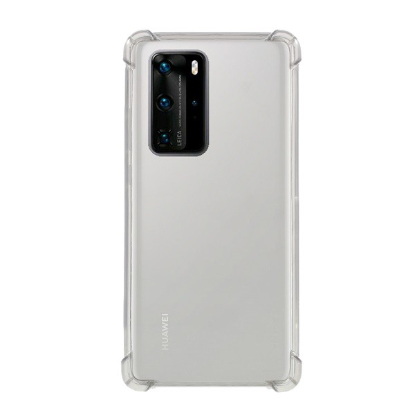 Szilikon telefonvédő (közepesen ütésálló, légpárnás sarok) ÁTLÁTSZÓ [Huawei P40 Pro 5G] (5996457974054)