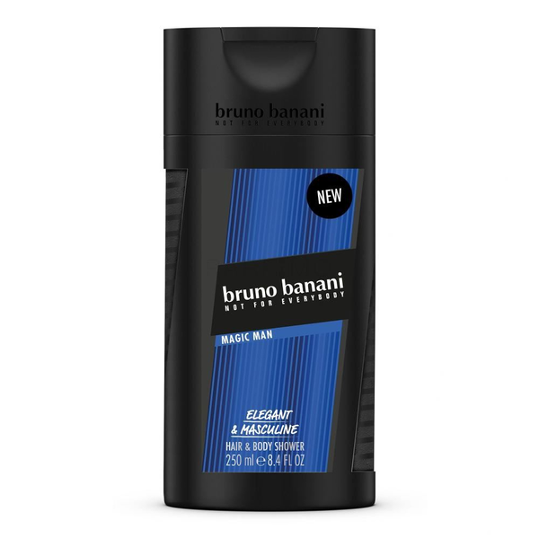 BRUNO BANANI férfi tusfürdő 250 ml Magic Man (3616305448422)