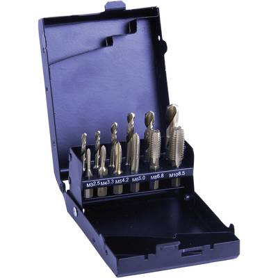 Eventus by Exact  (70419) Egyvágásos menetfúró készlet 12 részes Metrikus Jobb vágó HSS 1 készlet