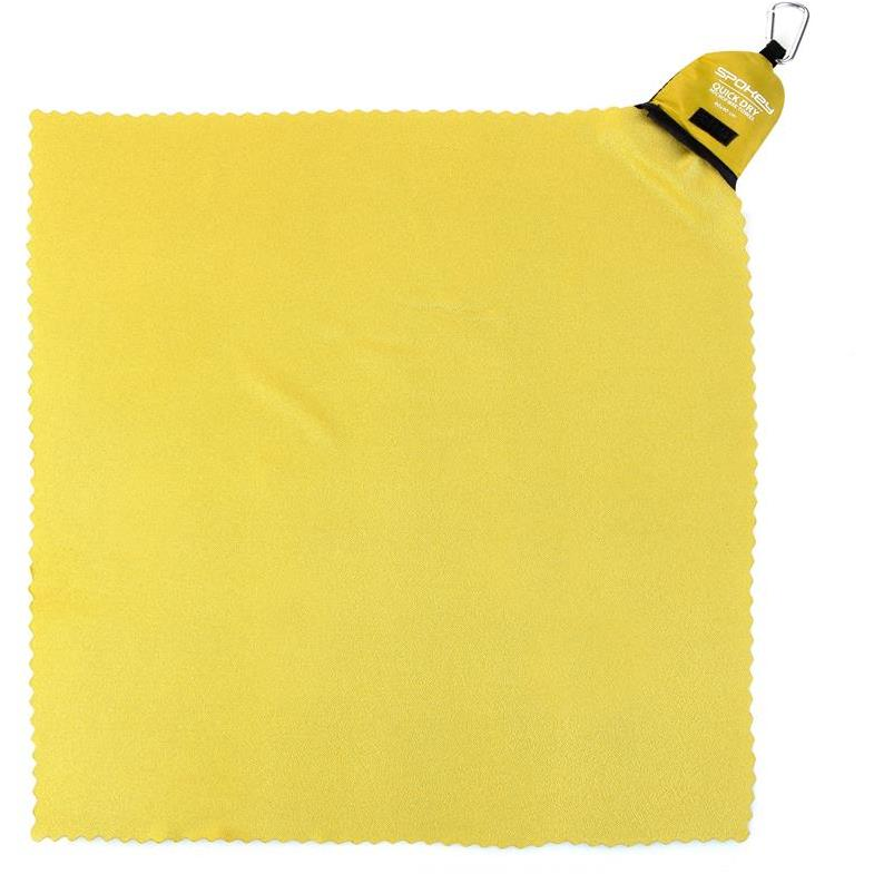 Spokey Nemo 40 × 40 cm, sárga-zöld karabinerrel (K927941)