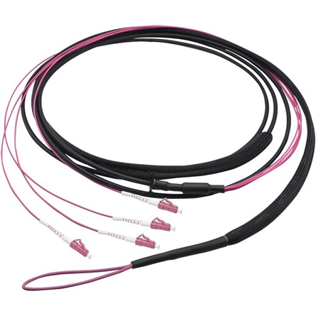 Logilink Fiber főkábel U-DQ(ZN)BH, 4 eres többmódusú OM4, 50 m, LC/UPC - LC/UPC (FT1U050) (FT1U050)