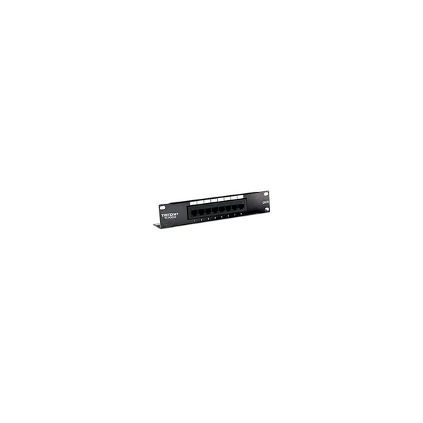 TRENDnet TC-P08C6 10" Patch panel - 8 port