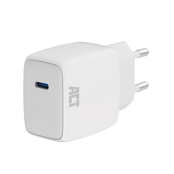 ACT AC2135 Caricabatterie per dispositivi mobili Universale Bianco AC Auto