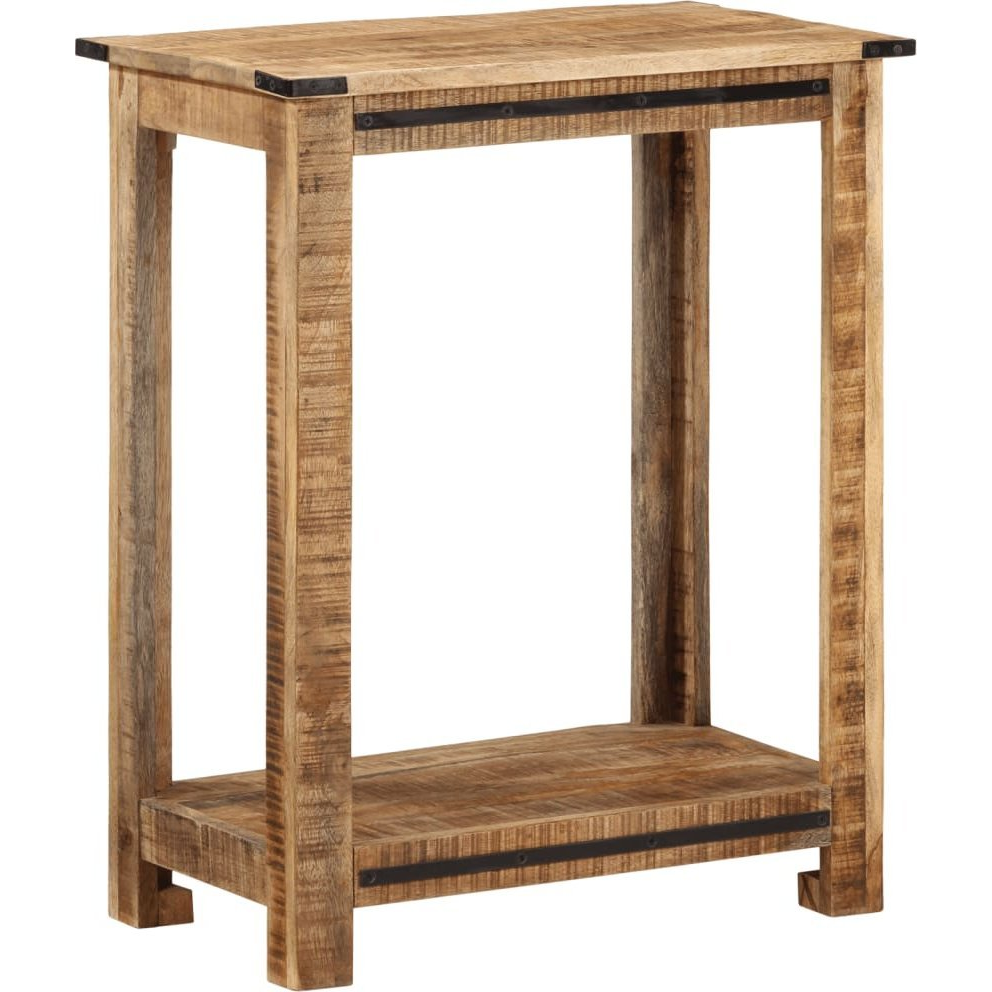 tömör mangófa tálalóasztal 60 x 35 x 75 cm (374057)