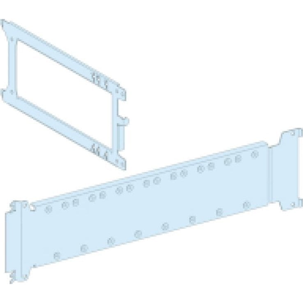 Schneider Electric PrismaSeT-P, szerelőlap, 4x FuPacT ISFT160 3 pólusú, függőleges, szélesség=650mm, magasság=6 modul 1 db
