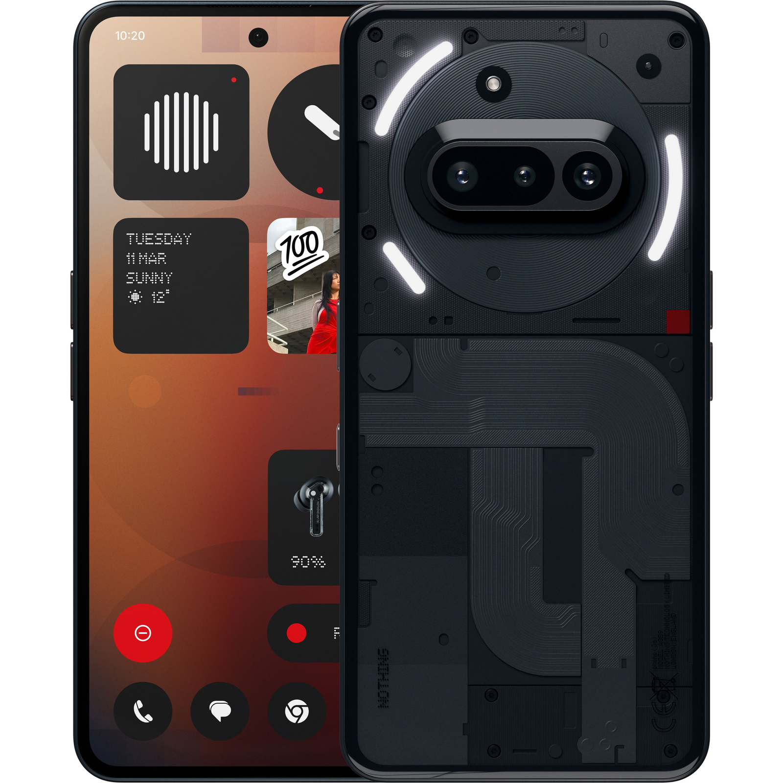 Nothing Phone (3a) 8GB/128GB Black (A10400142)