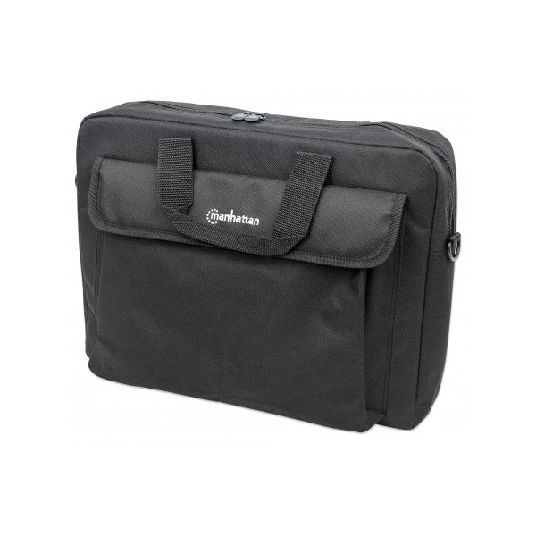 Manhattan 438889 taška/batoh na laptop 39,6 cm (15.6") Aktovka Černá