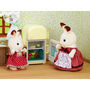 Sylvanian Families Csoki nyuszi mama hűtőszekrénnyel