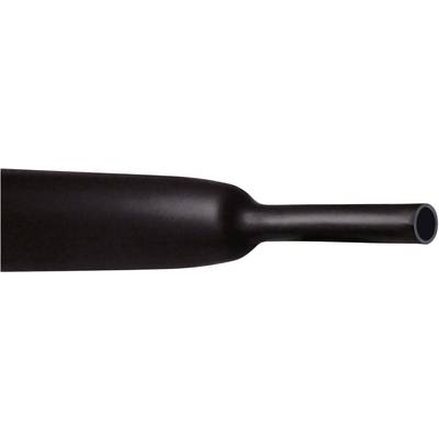 CellPack 240168 Zsugorcső ragasztó nélkül Fekete 24 mm Zsugorodási arány:4:1 1 m (240168)