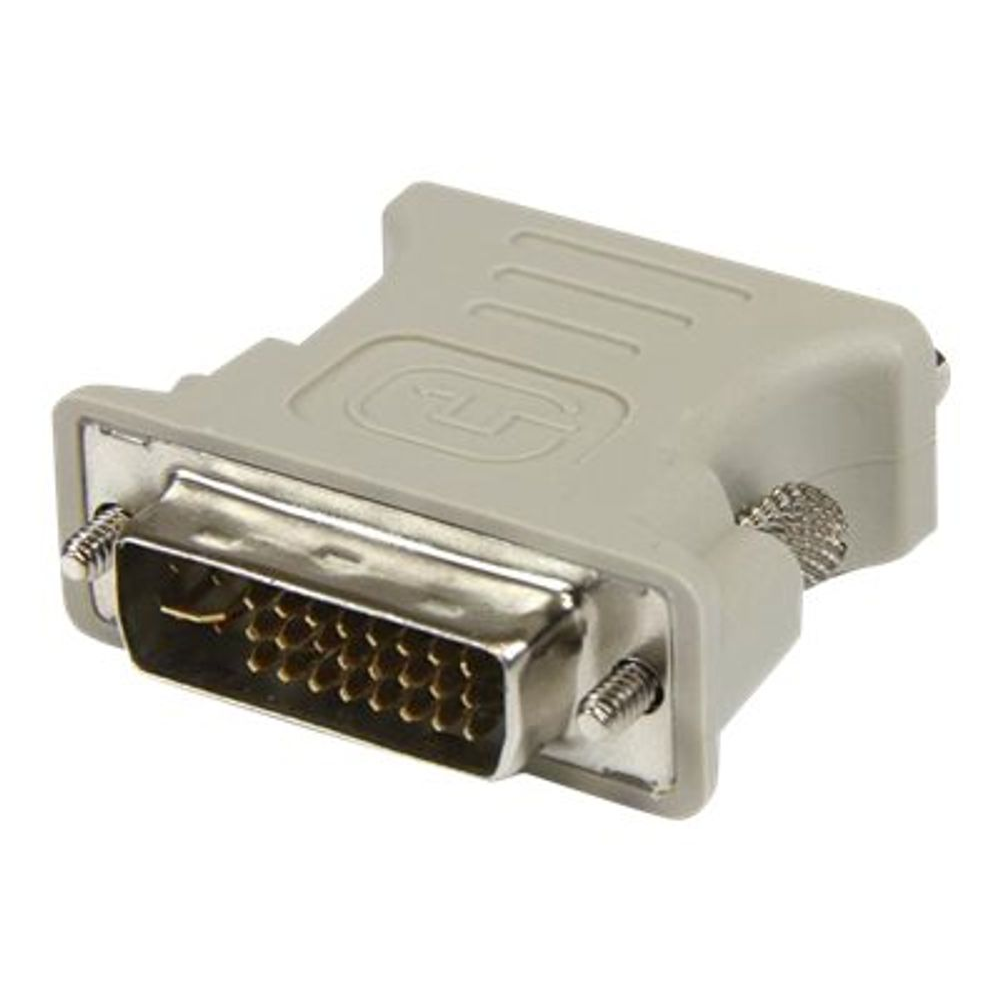 StarTech.com DVI to VGA Cable Adapter - DVI (M) to VGA (F) - 1 Pack - Male DVI to Female VGA (DVIVGAMF) - VGA adapter (DVIVGAMF)