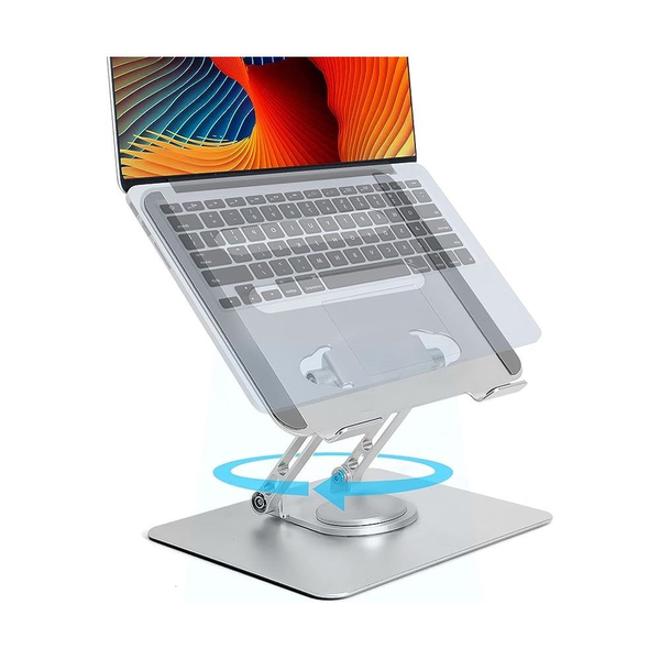BlackBird notebook állvány 360 fokban forgatható alumínium ezüst (BH1479)
