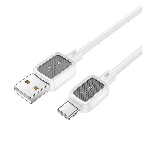 Hoco X108 adatkábel (USB - Type-C, 3A, gyorstöltő, 100cm) FEHÉR (X108_USB_C_W) (X108_USB_C_W)