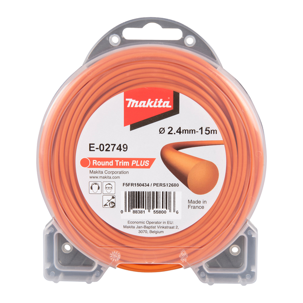 Makita E-02749 2,4mm Kerek damil (15m)