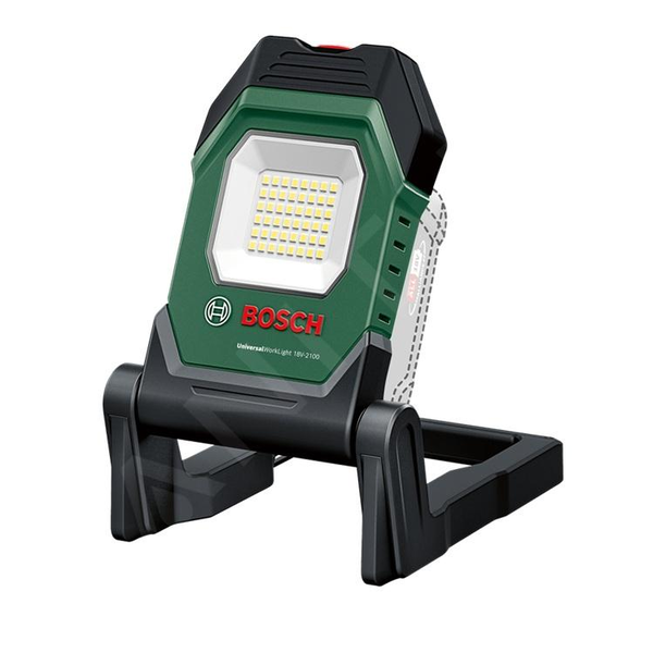 Bosch UniversalWorkLight 18V-2100 Akkus Kézi LED Munkalámpa 2100 lumen - Fekete / Zöld