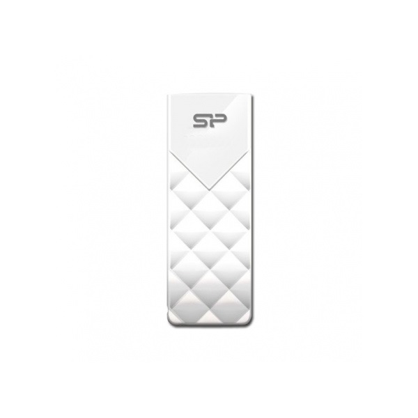 Silicon Power SP008GBUF2U03V1W Ultima U03 8GB, 8 GB, USB Type-A, 2.0, Slide, 13 g, White