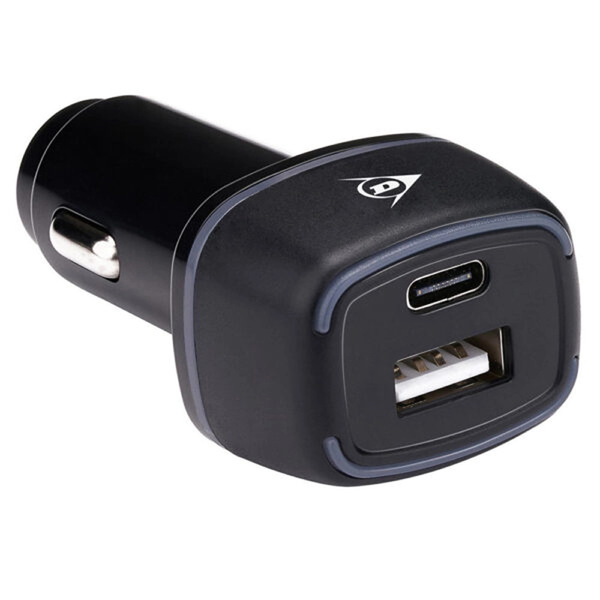 Dunlop , Szivargyújtós Töltő 1xUsb/Usb-C, 12/24V (33242170)