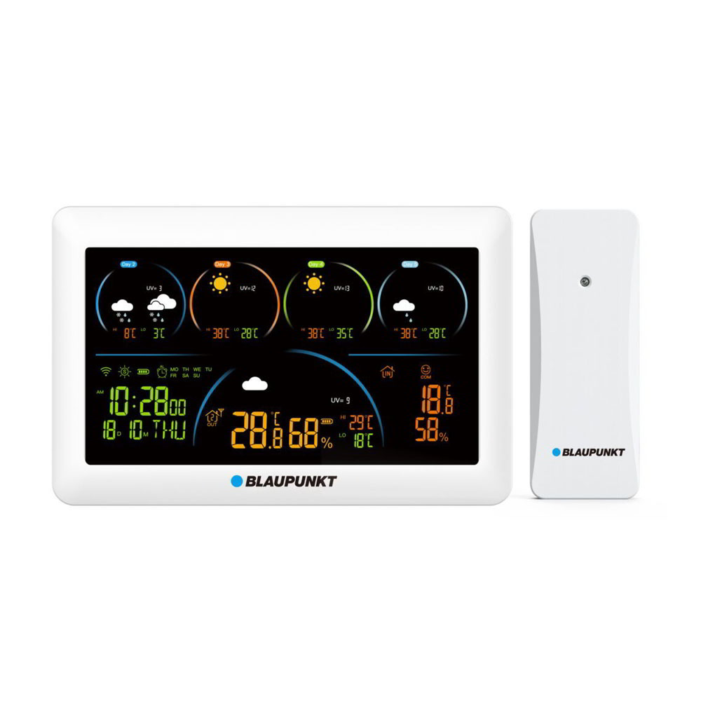 Blaupunkt WS50WH APP LCD Időjárás állomás (RTVBLWS007)