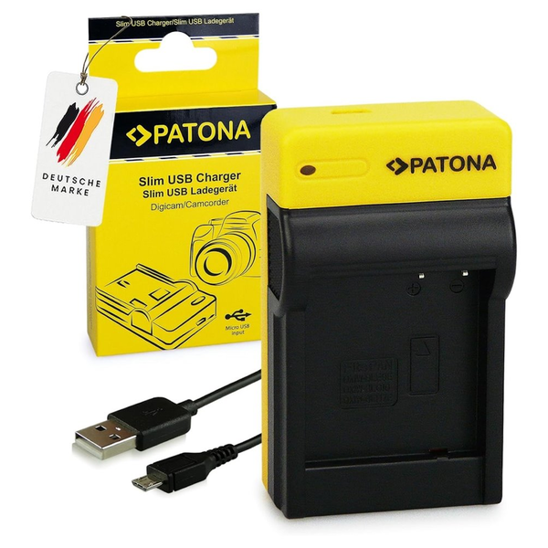 Patona PT151655 Foto Panasonic DMW-BLG10 slim USB Akkumulátor töltő