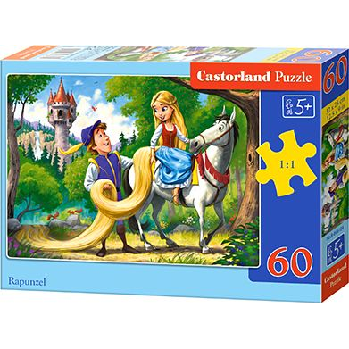 Castorland Rapunzel Puslespil 60 stk Børn