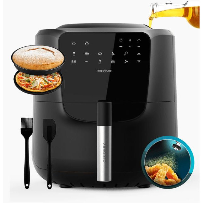 Cecotec Cecofry Rain Pack forrólevegős sütő fekete (CECO033053) (CECO033053)