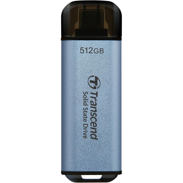 512GB Transcend USB-C ESD300 külső SSD meghajtó kék (TS512GESD300C)