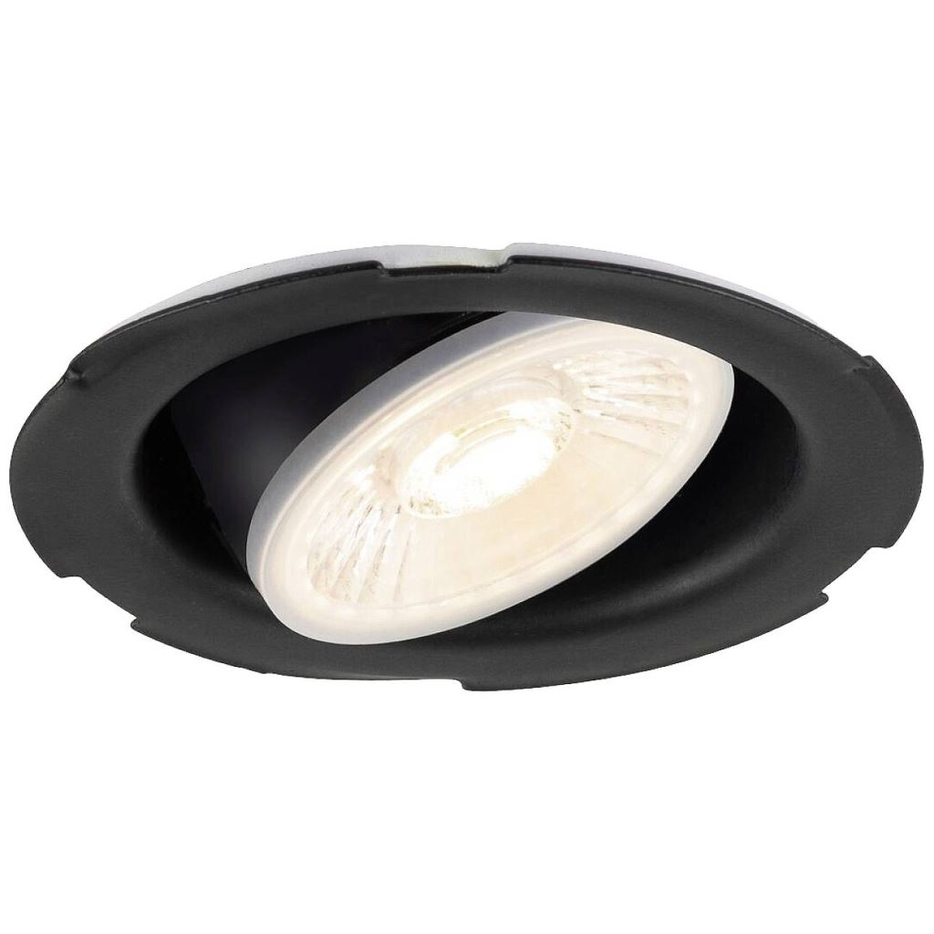 SLV LED-es beépíthető lámpa 8W Fekete (1007090) (s1007090)