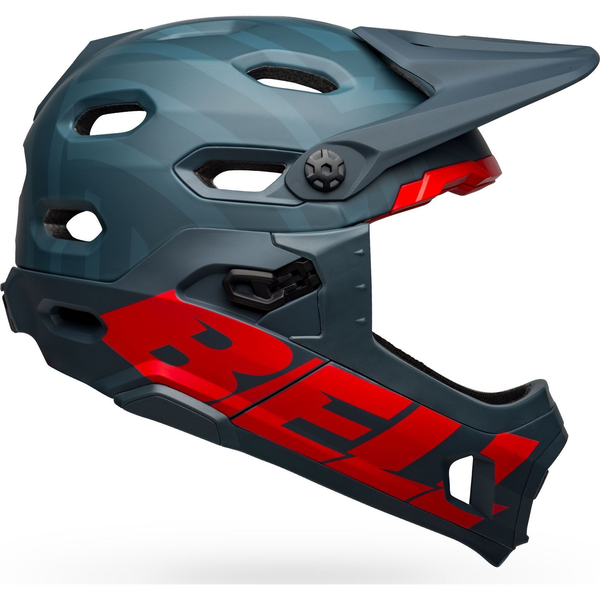 Bell Kask full face BELL SUPER DH MIPS SPHERICAL matte blue crimson roz. L (59-63 cm) (NEW)