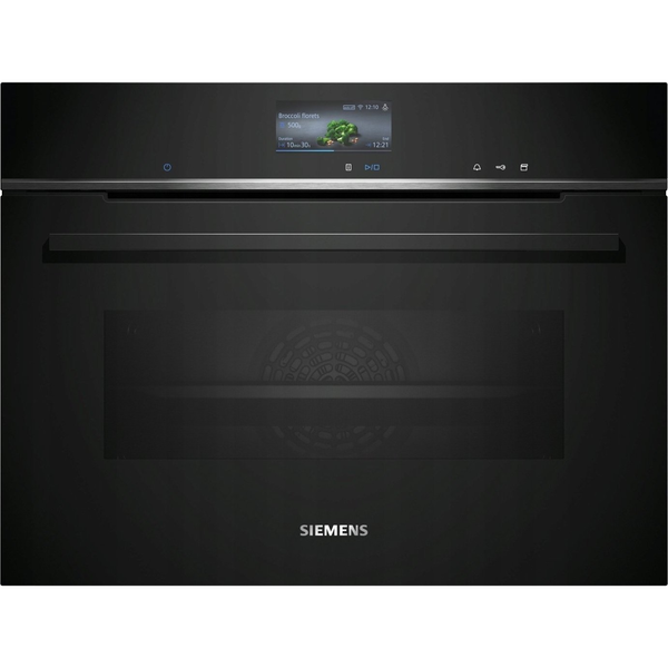 Siemens iQ700 CS736G1B1 sütő 47 L 3300 W Fekete