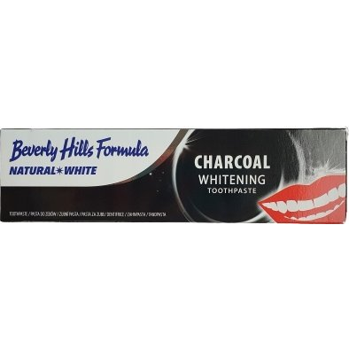 BEVERLY HILLS_Natural White Charcoal Whitening Toothpaste pasta do zębów z węglem aktywnym 100ml