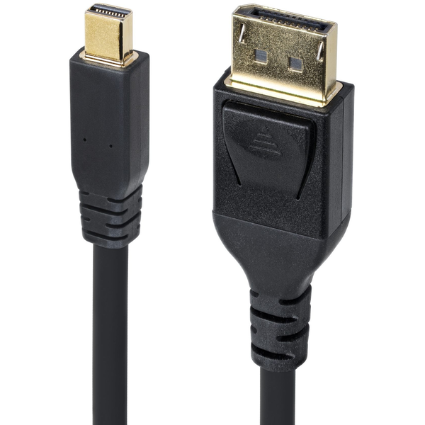 StarTech.com DP14MDPMM10F DisplayPort kabel 3 m Mini DisplayPort Sort