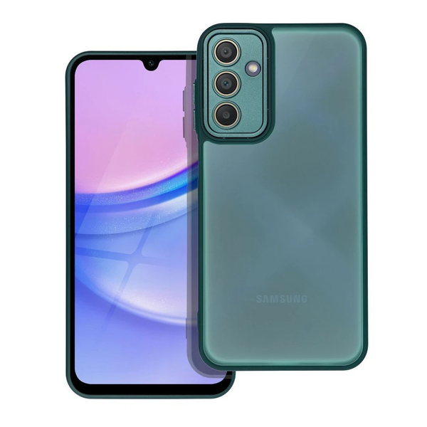 VARIETE tok Samsung A15 4G/A15 5G készülékhez sötétzöld